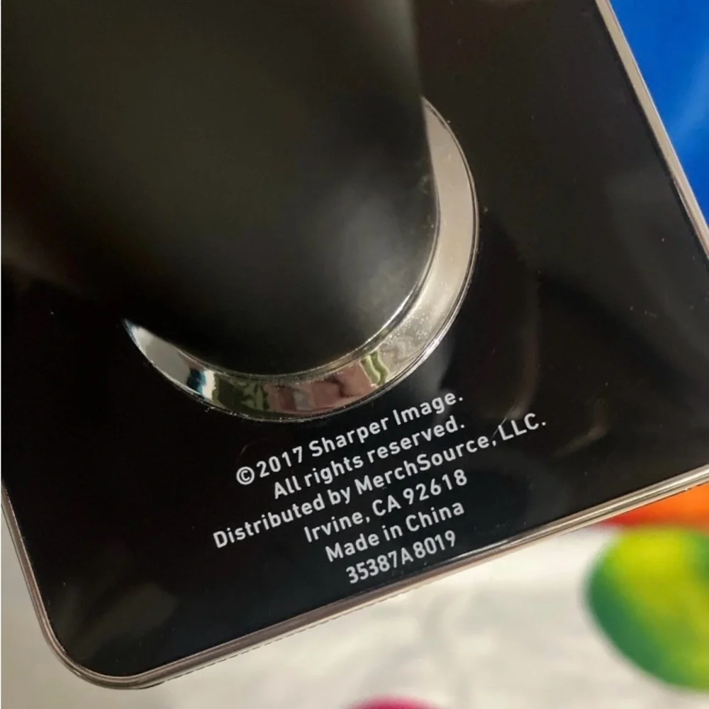 2017 Sharper Image microphone NO CABLE not tested